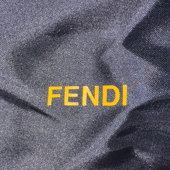 Fendi Black Drawstring Dust Bag - Picture 7 of 7